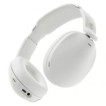 Skullcandy Hesh 360 Cuffie over-ear wireless, Bluetooth 5.0, cancellazione attiva del rumore, bianco