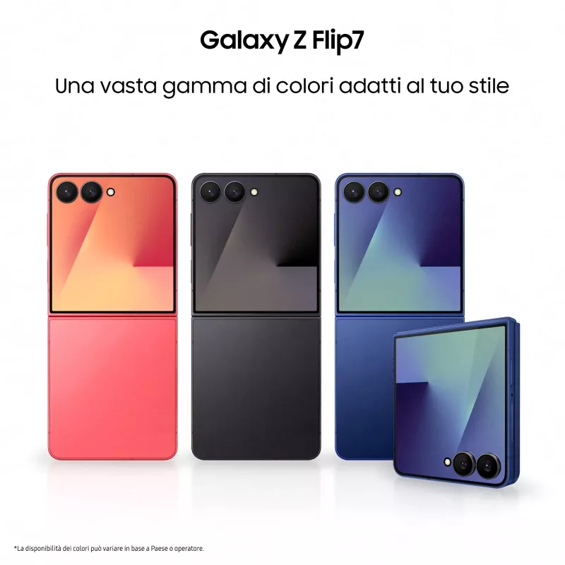 Samsung Galaxy Z Flip7 5G 12GB RAM 256GB nero