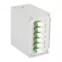 EFB-ELEKTRONIK box per guida DIN OS2 6xLC/APC accoppiatore duplex senza pigtail (BHS60920.6)
