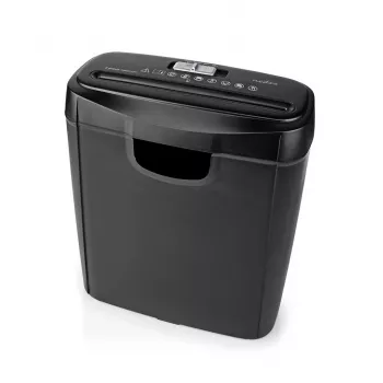 Nedis Distruggidocumenti 10L taglio incrociato P-4 nero