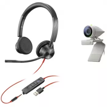 Poly Studio P5 Kit Sistema personale di videoconferenza Full HD 80 gradi 4x nero grigio