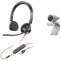 Poly Studio P5 Kit sistema di videoconferenza personale Full HD 80 gradi 4x nero grigio