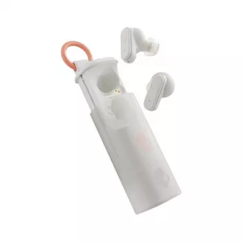 Skullcandy Dime Evo cuffie in-ear True Wireless, True White, Bluetooth 5.3, IPX4, fino a 20 ore di autonomia (S2DTW-S951)