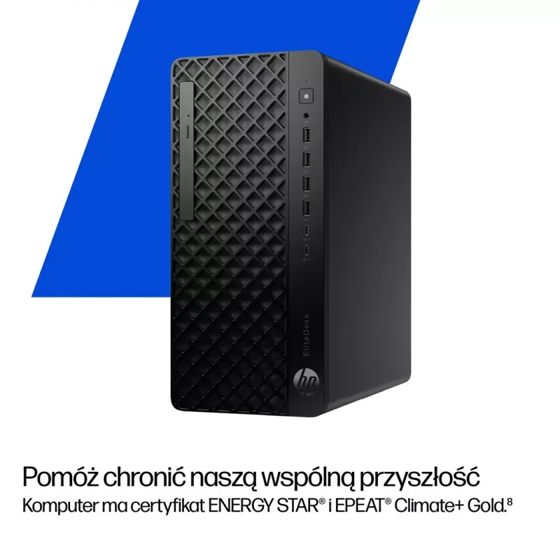 HP EliteDesk 8 SFF G1i PC desktop, Intel Core Ultra 5 235, 16 GB RAM, 512 GB SSD, Windows 11 Pro, 3 anni di garanzia