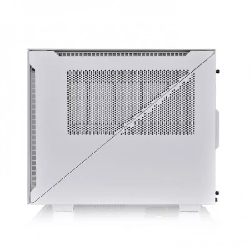 Thermaltake Divider 200 TG Snow Micro Case, Bianco, Vetro Temperato