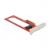Delock Scheda PCI Express x4 su 1 x Slot EDSFF E1.S - Low Profile
