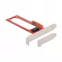 Delock Scheda PCI Express x4 su 1 x Slot EDSFF E1.S - Low Profile