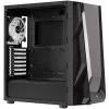 Aerocool NightHawk Duo Midi-Tower, Vetro Temperato - Nero