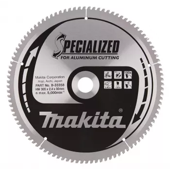 Makita Lama per Sega 305x30x100T Specializzata Alluminio