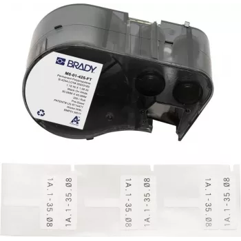 Brady BMP51 M511 Etichette a Bandiera in Polipropilene per Cavi e Conduttori (M5-01-425-FT)