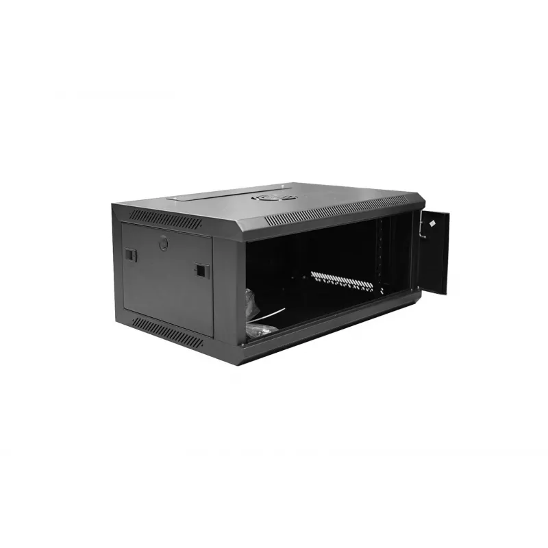 Digitus DN-W19 04U/450/B Armadio rack 4U per montaggio a parete nero