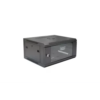 Digitus DN-W19 04U/450/B Armadio rack 4U per montaggio a parete nero
