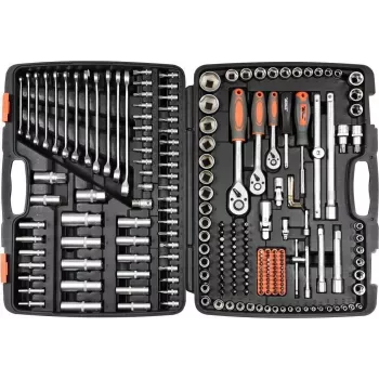 Set di chiavi a bussola da 216 pezzi 1/2