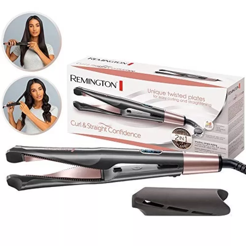 Remington S6606 Piastra per capelli nero/bronzo