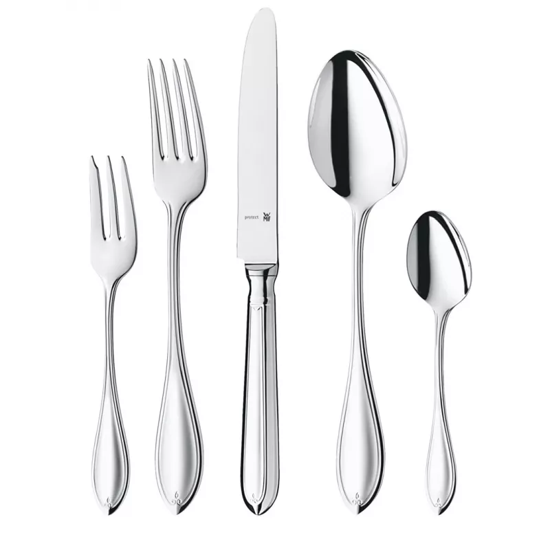 WMF Premiere Set di posate da 30 pezzi, acciaio inox Cromargan Protect