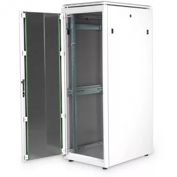 DIGITUS Unique Series Armadio di rete 32U 600x800mm grigio chiaro