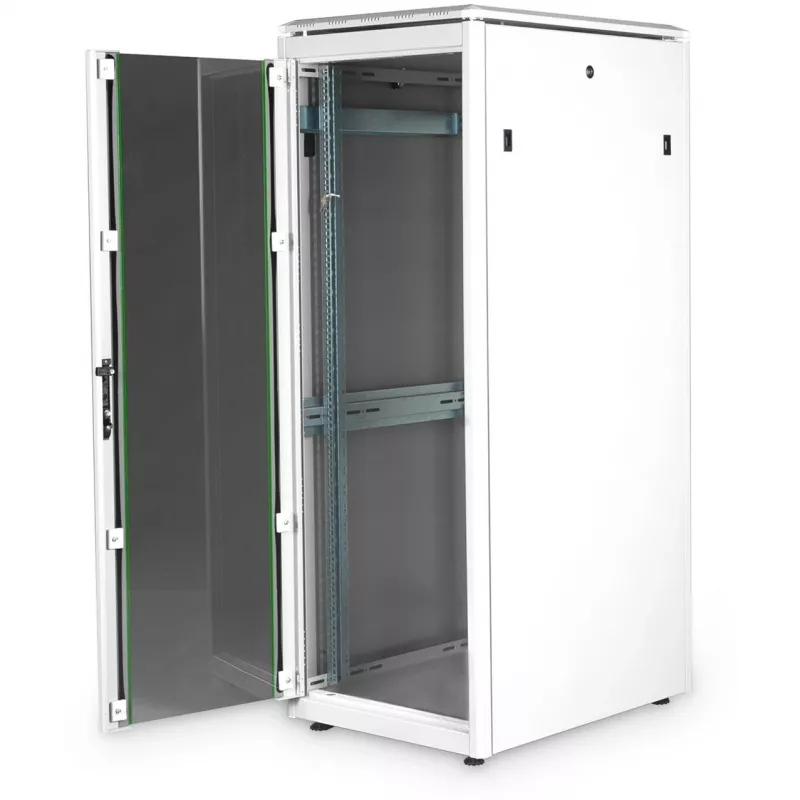 DIGITUS Unique Series Armadio di rete 32U 600x800mm grigio chiaro