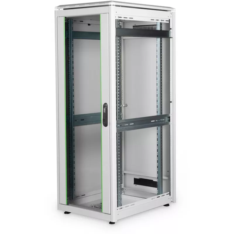 DIGITUS Unique Series Armadio di rete 32U 600x800mm grigio chiaro