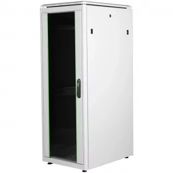 DIGITUS Unique Series Armadio di rete 32U 600x800mm grigio chiaro