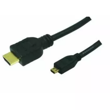 LogiLink Cavo HDMI ad alta velocità con Ethernet HDMI a Micro HDMI 1m nero