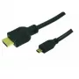 LogiLink Cavo HDMI ad alta velocità con Ethernet HDMI a Micro HDMI 1m nero