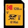 Kodak SDXC 128GB UHS-II U3 V60 Ultra Pro scheda di memoria