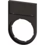 Siemens SIRIUS ACT 3SU1900-0AR10-0AA0 Portatarghetta piatto arrotondato nero 12,5x27 mm