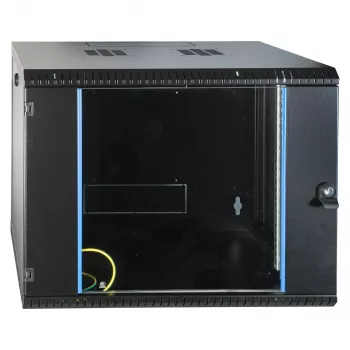 EFB-ELEKTRONIK Armadio a parete 19 pollici 9U, fisso, monoblocco, RAL 9005, profondità 450 mm (691709VTS.45)