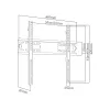 BLOW Supporto TV LCD HQ 13-42 TYP X con cerniera 180°