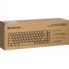 Defender VEXX GK-084 Tastiera da gaming meccanica, layout 75%, switch Outemu Red, Bianco