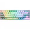 Defender VEXX GK-084 Tastiera da gaming meccanica, layout 75%, switch Outemu Red, Bianco