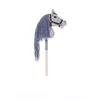 TOOTINY HOPPIHORSE cavallo di peluche su bastone A4, grigio