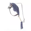 TOOTINY HOPPIHORSE cavallo di peluche su bastone A4, grigio
