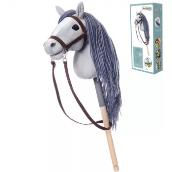 TOOTINY HOPPIHORSE Cavallo hobby A4 Grigio