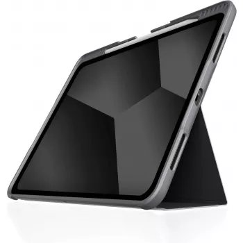 STM Dux Plus Folio per iPad Pro 11 pollici / iPad Air 4./5. generazione - Nero/Trasparente