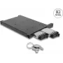 Delock Telaio adattatore per 2 x SSD M.2 NVMe con connettore SFF-8654 per alloggiamento Slim-ODD 12,7 mm (47138)