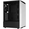 Aerocool Bionic V1 Midi-Tower, RGB, vetro temperato - nero/bianco