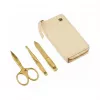 ZWILLING set manicure-pedici 3 pezzi con forbici per unghie, custodia in pelle (97747-001-0)