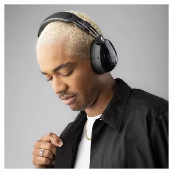 Skullcandy Aviator 900 ANC TWS cuffie over-ear wireless con cancellazione attiva del rumore, nero