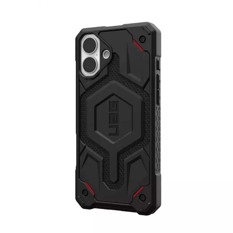 UAG Monarch Pro Kevlar Custodia per cellulare per Apple iPhone 16 Plus, 6,7 pollici, Nero