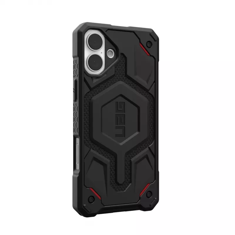 UAG Monarch Pro Kevlar Custodia per cellulare per Apple iPhone 16 Plus, 6,7 pollici, Nero