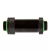 Bitspower Aqua-Pipe II (41-69mm) per serbatoio di espansione - Filettatura G1/4, Nero opaco