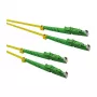 ROLINE Cavo patch in fibra ottica OS2 2m E-2000 LSH/APC Simplex LSZH Giallo