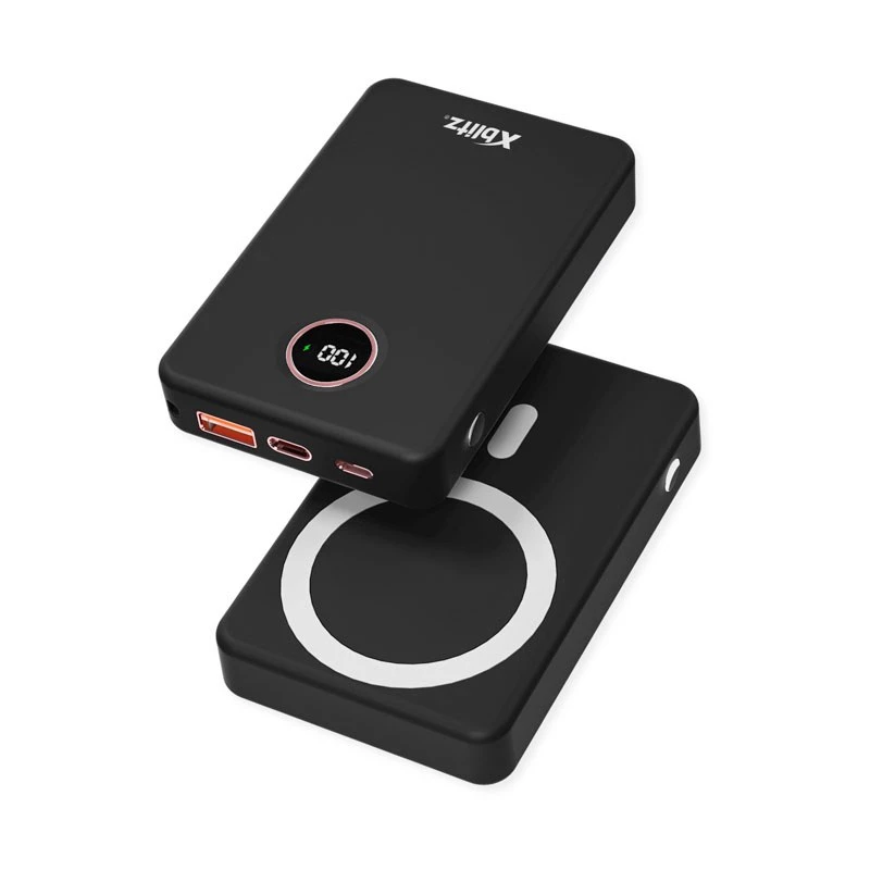 XBLITZ MAGBOOST 10000mAh Power Bank wireless Nero