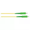 GoodConnections Good Connections Cavo patch in fibra ottica OS2 Singlemode Simplex LC/SC 9/125µm 30m Giallo