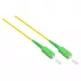 GoodConnections Good Connections Cavo patch in fibra ottica OS2 Singlemode Simplex LC/SC 9/125µm 30m Giallo