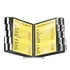 Durable Sherpa sistema espositivo da tavolo con 20 pannelli A4, base nera
