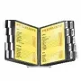 Durable Sherpa sistema espositivo da tavolo con 20 pannelli A4, base nera