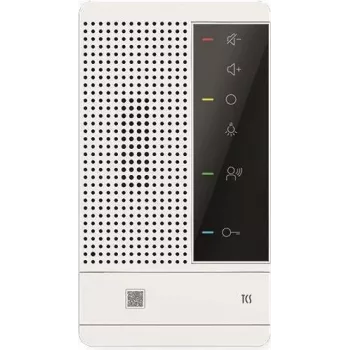 TechniSat TCS posto interno audio ISWM7000-0140 (bianco polare, montaggio a parete, vivavoce, 4 tasti)