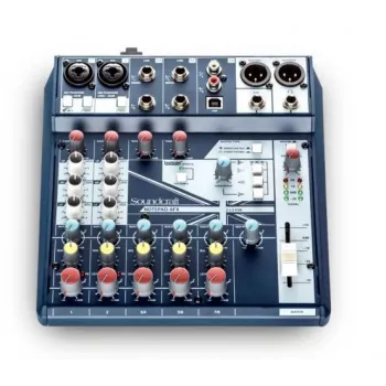 Soundcraft Notepad-8FX mixer analogico con effetti Lexicon